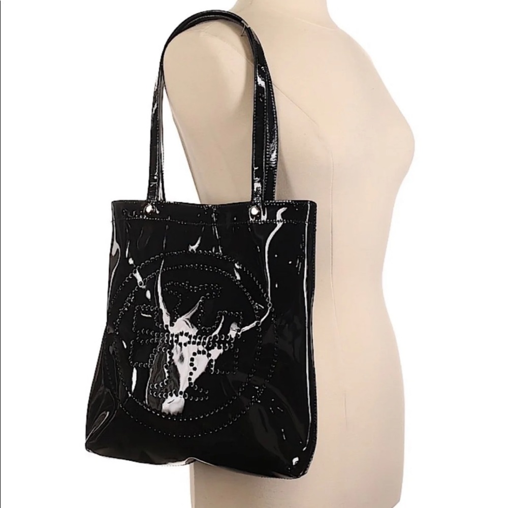 Tory Burch Patent Leather Tote
